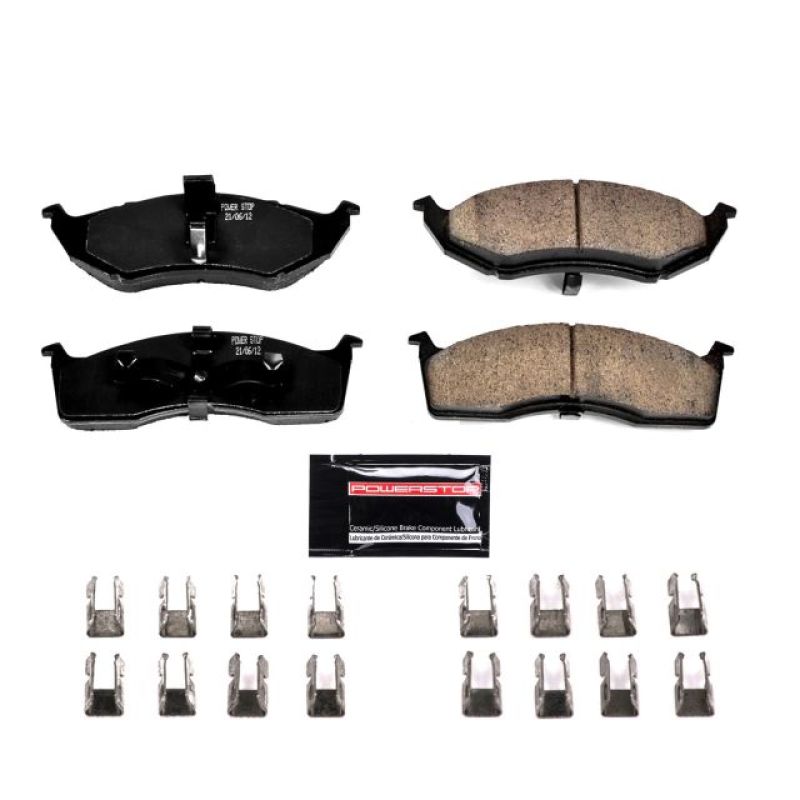 PSB Z23 Evolution Brake Pads - Power Stop 99-04 Chrysler 300M Front Z23 Evolution Sport Brake Pads w/Hardware