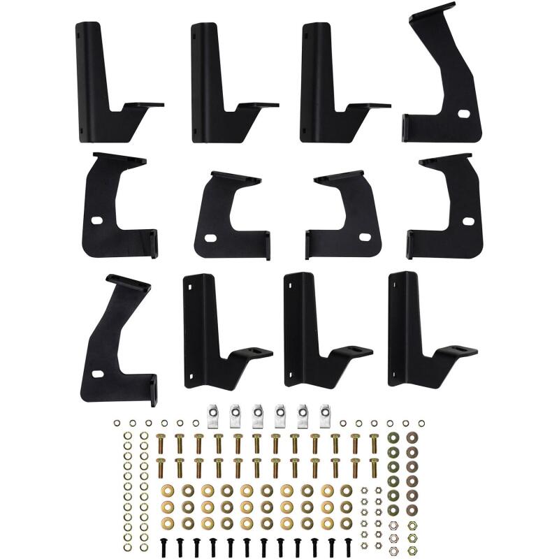 WES Nerf Bars - HDX Drop - Westin 2020 Jeep Gladiator HDX Drop Nerf Step Bars - Textured Black