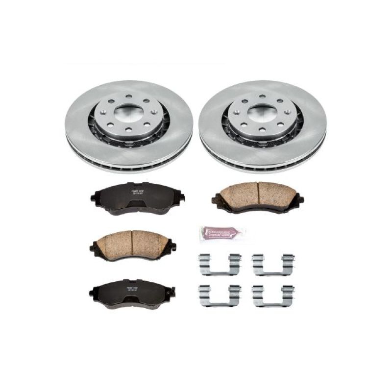 PSB Autospecialty Kit - Power Stop 04-11 Chevrolet Aveo Front Autospecialty Brake Kit