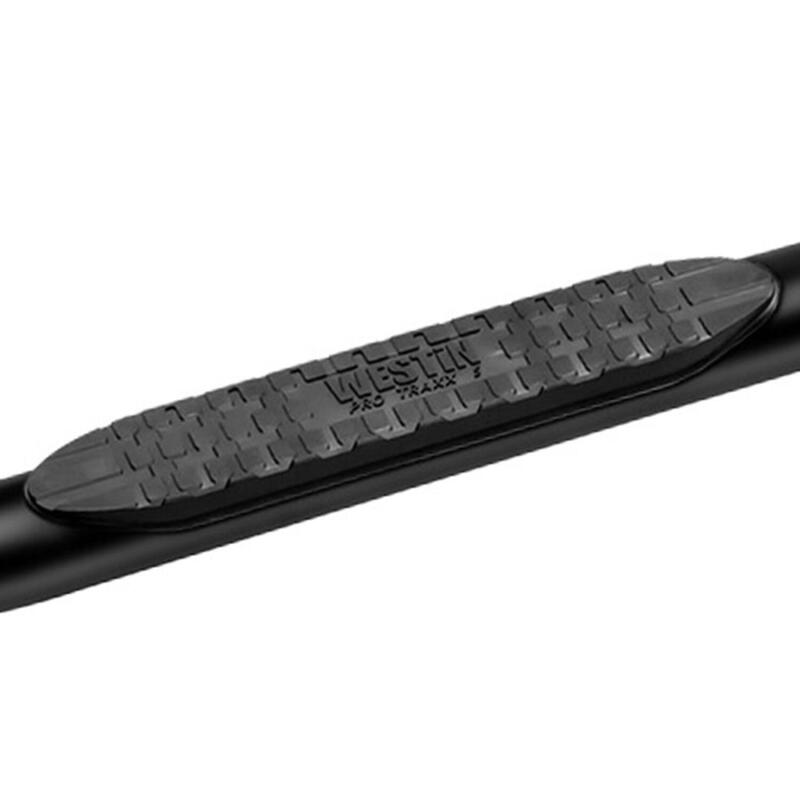 WES Nerf Bars - PRO TRAXX 5 - Westin 2014-2018 Chevy Silverado 1500 Reg Cab PRO TRAXX 5 Oval Nerf Step Bars - Black