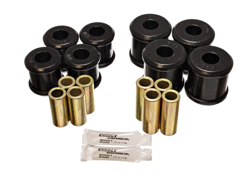 ES Cntrl Arm Bushings - Black - Energy Suspension Ford Rear Control Arm Bushing Set - Black