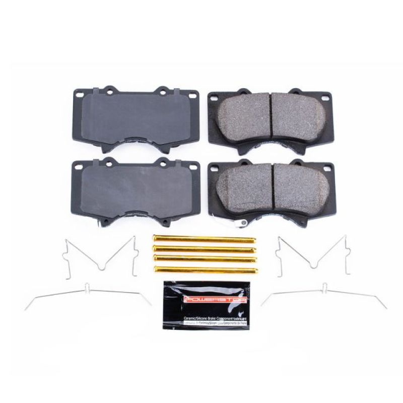 PSB Z23 Evolution Brake Pads - Power Stop 10-19 Toyota 4Runner Front Z23 Evolution Sport Brake Pads w/Hardware