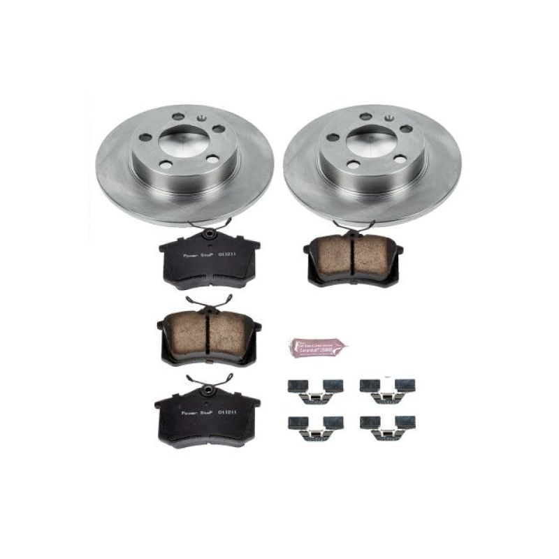 PSB Autospecialty Kit - Power Stop 98-01 Audi A6 Quattro Rear Autospecialty Brake Kit
