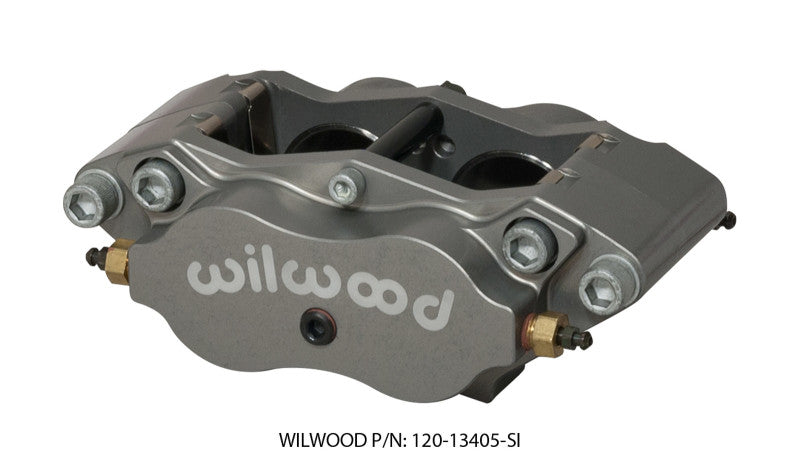 WIL Billet Spot Caliper - Wilwood Caliper-Billet Narrow Dynalite Radial Mount 1.75in Piston/.38in Disc