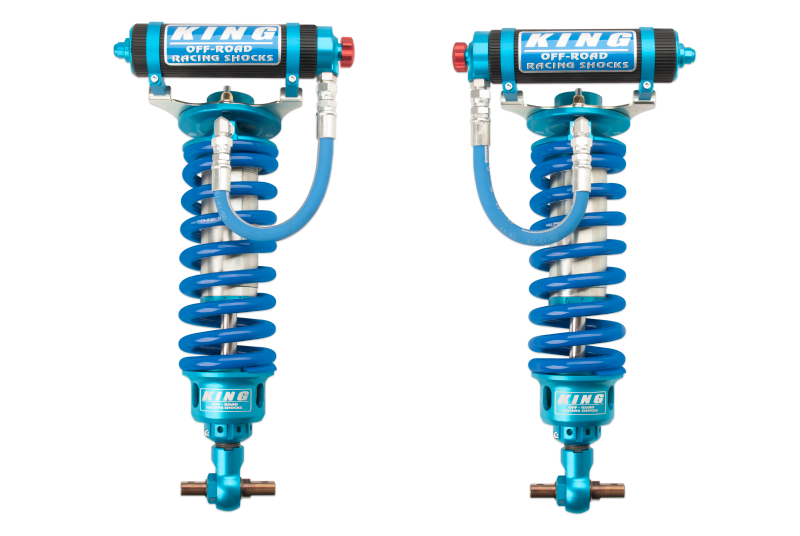 KIN 3.0 Coilovers - King Shocks 07-18 Chevrolet Avalanche Front Stg 3 Race Kit 3.0 Dia Remote Res Coilover w/Adj (Pair)