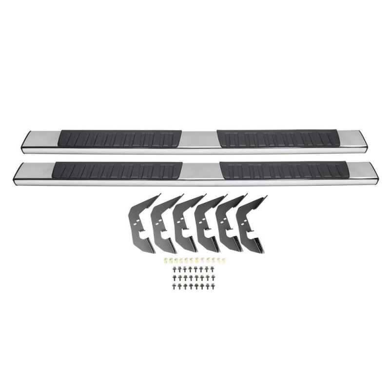 WES Nerf Bars - R7 - Westin 2009-2018 Dodge/Ram 1500 Crew Cab R7 Nerf Step Bars - SS