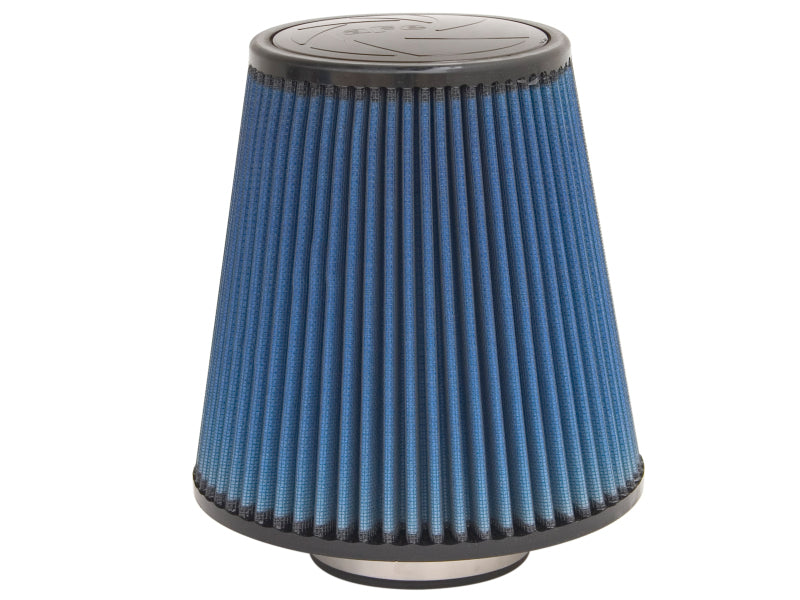 AFE Universal Pro-5 R Filter - aFe MagnumFLOW Air Filters UCO P5R A/F P5R 3-1/2F x 8B x 5-1/2T x 8H