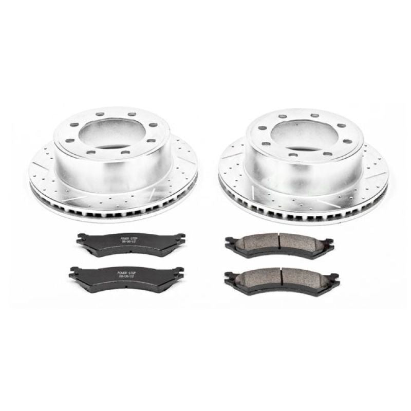 PSB Z23 Evolution Kit - Power Stop 2007 Ford E-150 Rear Z23 Evolution Sport Brake Kit