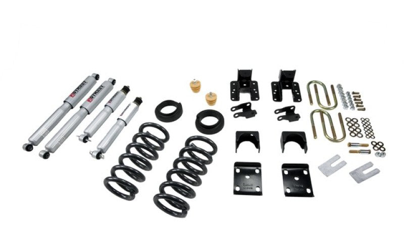 BT Lower Kit w SP Shocks - Belltech LOWERING KIT WITH SP SHOCKS