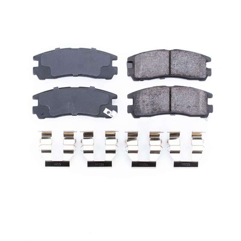 PSB Z17 Evolution Brake Pads - Power Stop 95-05 Chrysler Sebring Rear Z17 Evolution Ceramic Brake Pads w/Hardware