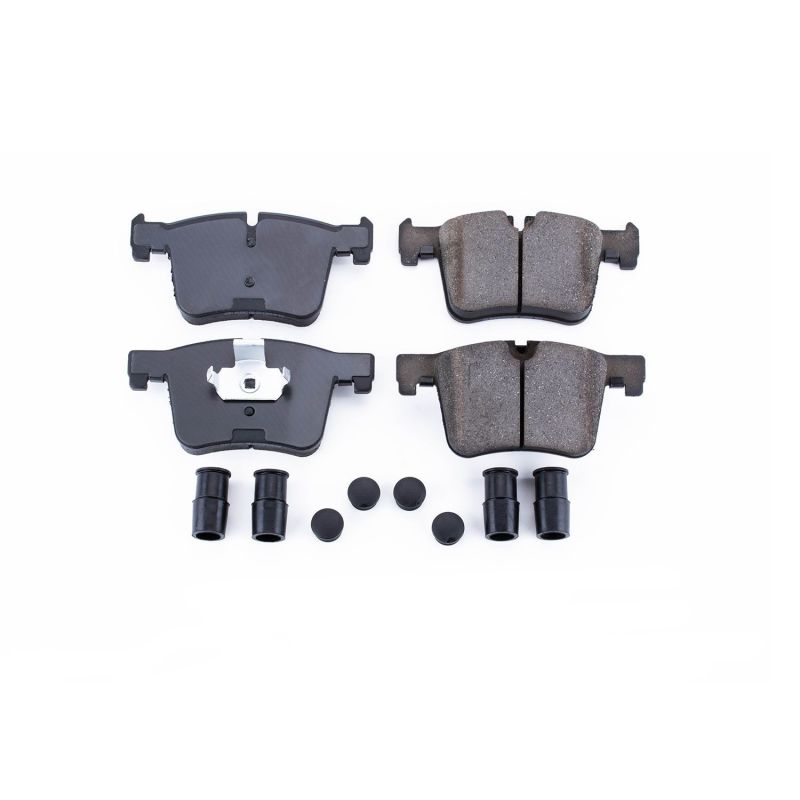 PSB Z17 Evolution Brake Pads - Power Stop 14-16 BMW 228i Front Z17 Evolution Ceramic Brake Pads w/Hardware