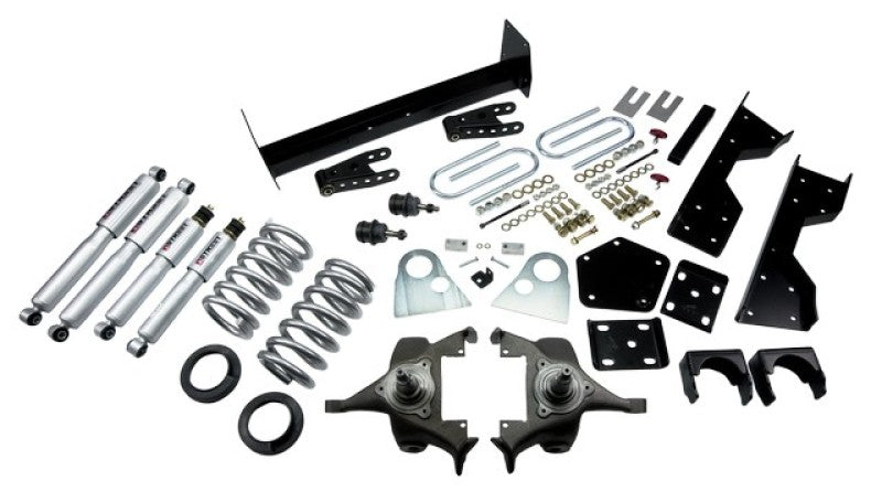 BT Lower Kit w SP Shocks - Belltech LOWERING KIT WITH SP SHOCKS
