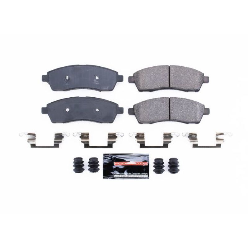 PSB Z23 Evolution Brake Pads - Power Stop 00-05 Ford Excursion Rear Z23 Evolution Sport Brake Pads w/Hardware