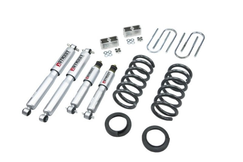 BT Lower Kit w SP Shocks - Belltech LOWERING KIT WITH SP SHOCKS