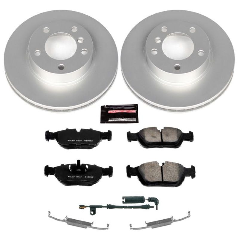 PSB Z23 Evolution Coated Kit - Power Stop 2000 BMW 323Ci Front Z23 Evolution Sport Coated Brake Kit