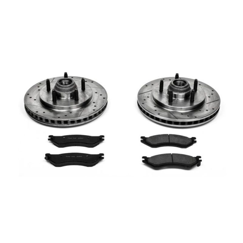 PSB Z23 Evolution Kit - Power Stop 00-02 Ford Expedition Front Z23 Evolution Sport Brake Kit