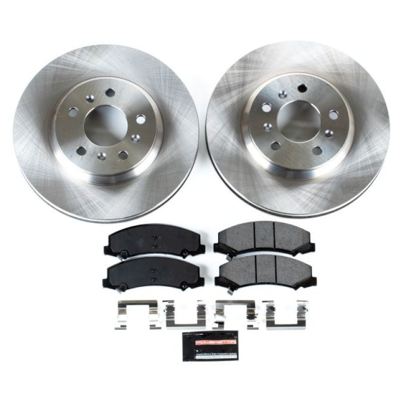 PSB Autospecialty Kit - Power Stop 06-11 Buick Lucerne Front Autospecialty Brake Kit