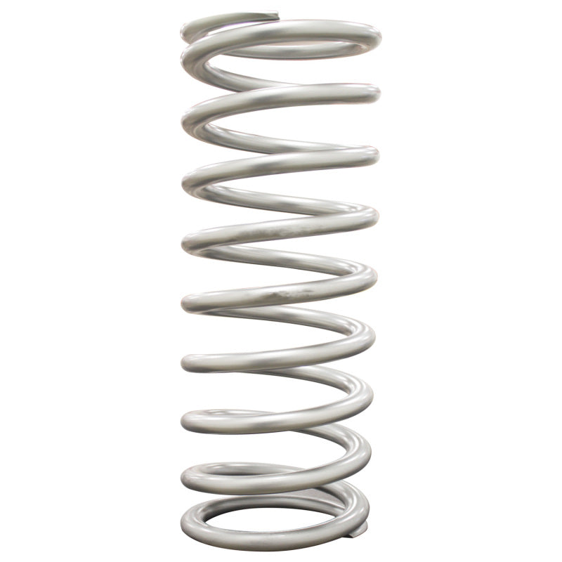 QAP Springs - 2-1/2 ID - QA1 2-1/2in ID High Travel Spring - 12in Length x 350lbs/in - Silver Powder Coated