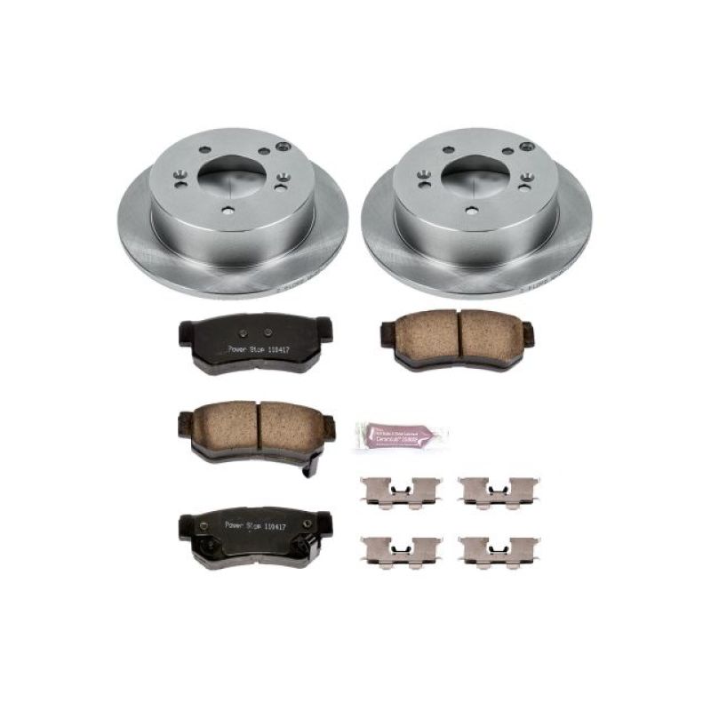 PSB Autospecialty Kit - Power Stop 06-08 Hyundai Sonata Rear Autospecialty Brake Kit