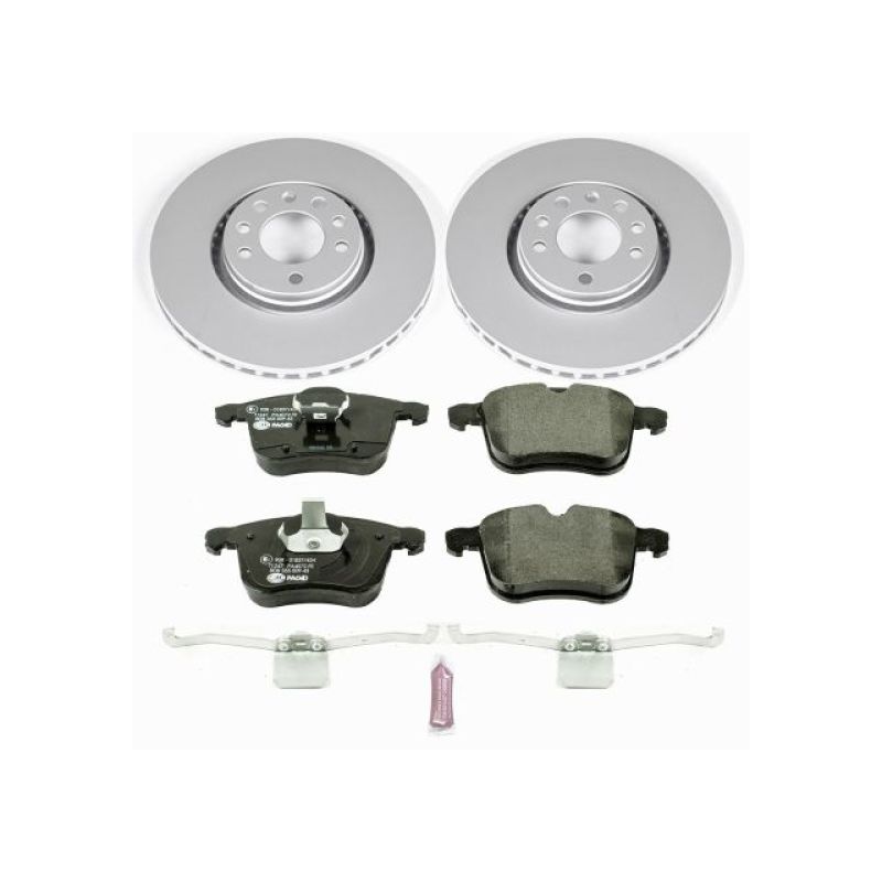 PSB Euro-Stop Kit - Power Stop 06-11 Saab 9-3 Front Euro-Stop Brake Kit