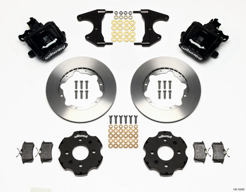 WIL Parking Brake Brake Kit - Wilwood Combination Parking Brake Rear Kit 11.00in Civic / Integra Drum 2.46 Hub Offset