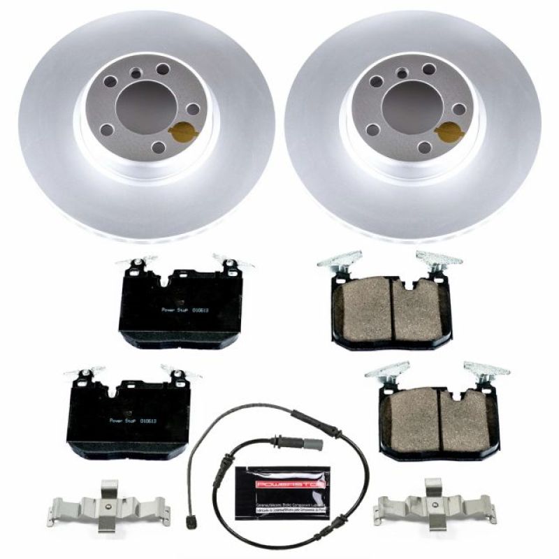 PSB Z23 Evolution Coated Kit - Power Stop 14-16 BMW 228i Front Z23 Evolution Sport Coated Brake Kit