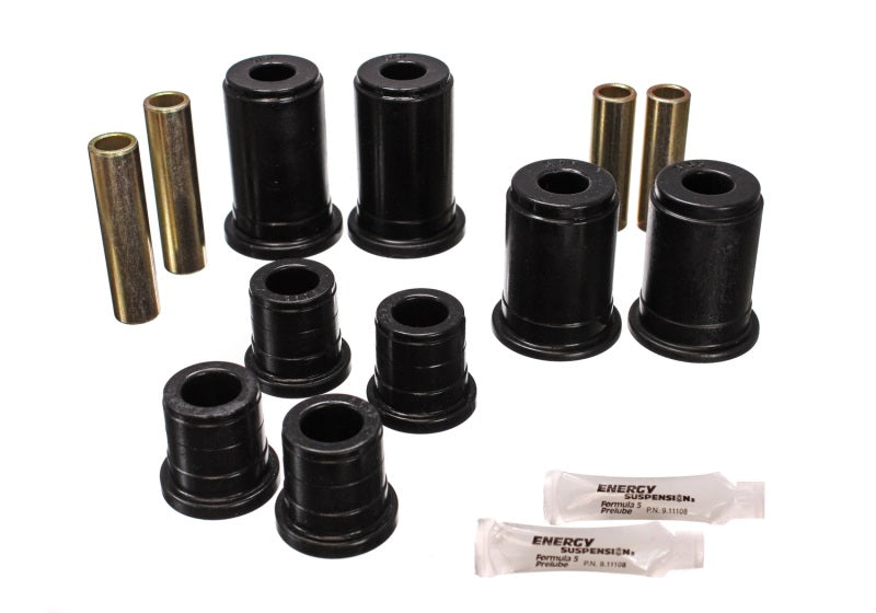 ES Cntrl Arm Bushings - Black - Energy Suspension 92-94 K-5 Blazer / 92-99 Denali/Suburban/Yukon Black Front Control Arm Bushing Set