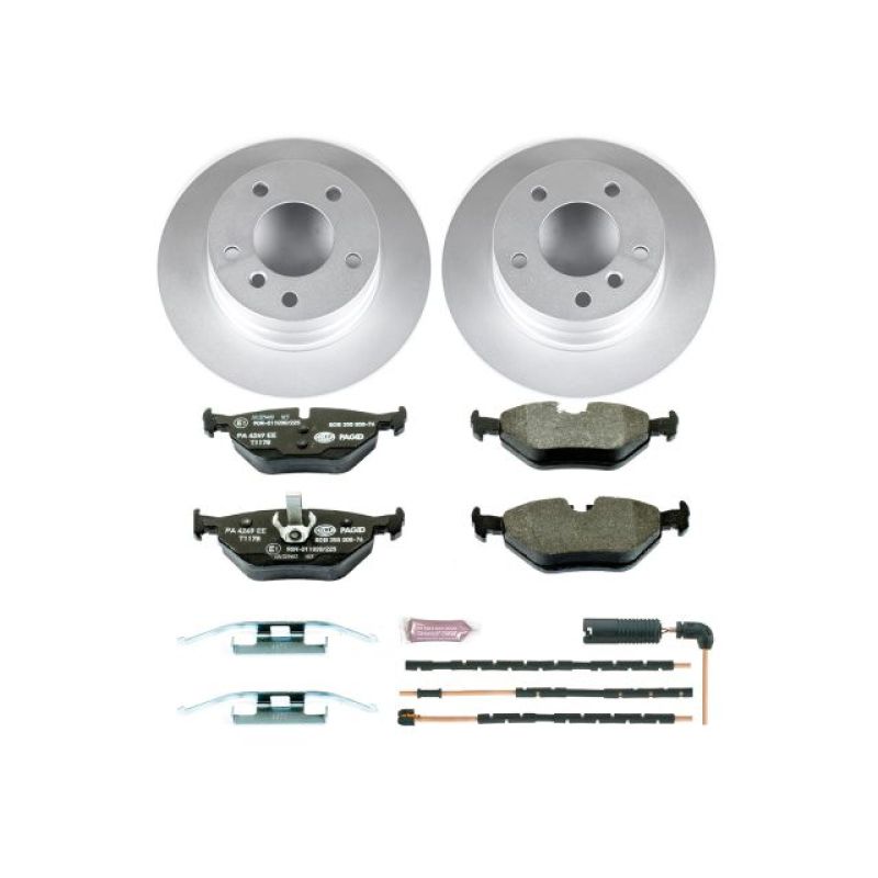 PSB Euro-Stop Kit - Power Stop 03-05 BMW Z4 Rear Euro-Stop Brake Kit