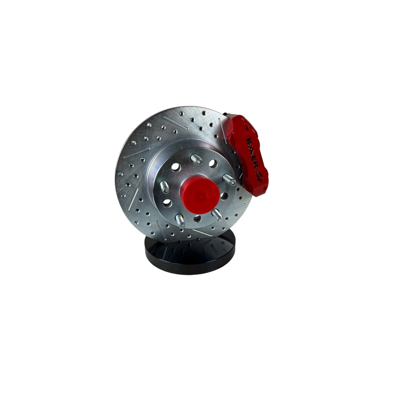 BAE SS4 Brake Kits - Baer Brakes 64-72 Buick Skylark 11in SS4 Int Hub Front SDZ Brake Kit - Silver