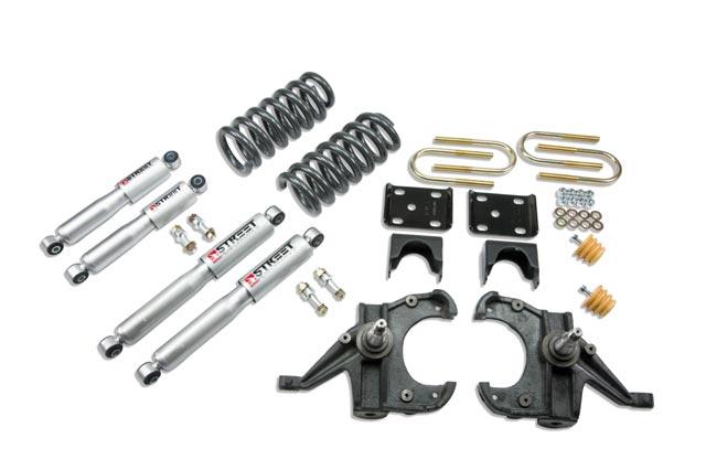 BT Lower Kit w SP Shocks - Belltech LOWERING KIT WITH SP SHOCKS