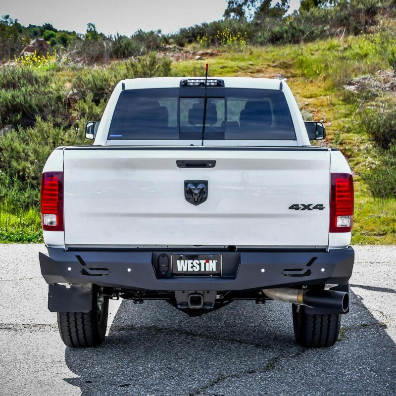 WES Pro-Series Bumpers - Westin 09-18 Ram 1500 Pro-Series Rear Bumper - Textured Black