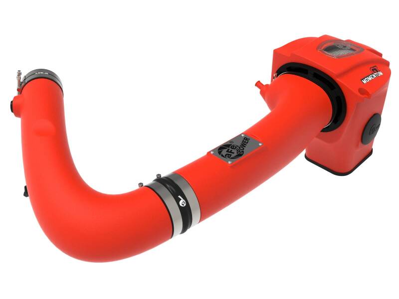 AFE Momentum GT Cold Air Intakes - aFe Momentum GT Dry S Stage-2 Intake System 11-15 Dodge Challenger/Charger V6-3.6L (Red)