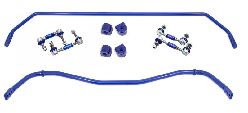 SPR Sway Bar Kits - SuperPro 2016 Mazda MX-5 Miata Sport Front/Rear 24mm F/16mm Rear Adjustable Sway Bar & End Link Set