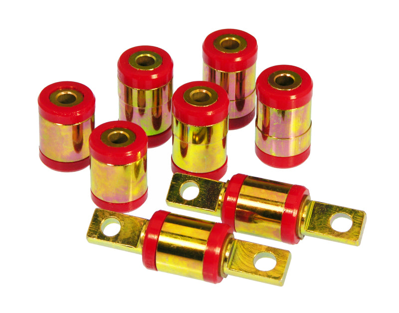 PRO Control Arm Bushings - Red - Prothane 96-00 Honda Civic Rear Upper/Lower Control Arm Bushings - Red