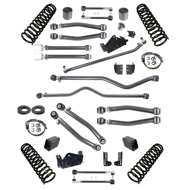 SYN Control Arms - Synergy 07-18 Jeep Wrangler JK 2 DR 4.0in Lift Stage 3 Suspension System