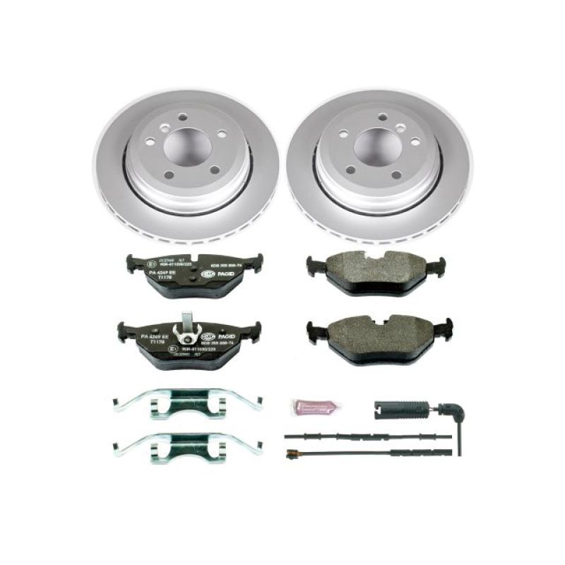 PSB Euro-Stop Kit - Power Stop 01-05 BMW 325xi Rear Euro-Stop Brake Kit