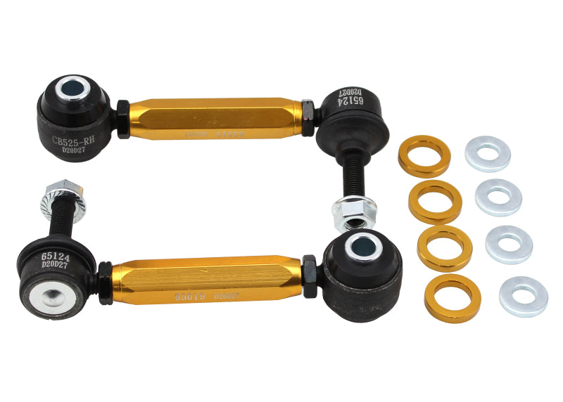 WL Sway Bar Links - Whiteline 12-19 BMW 118i/120i Rear Swaybar End Link Kit