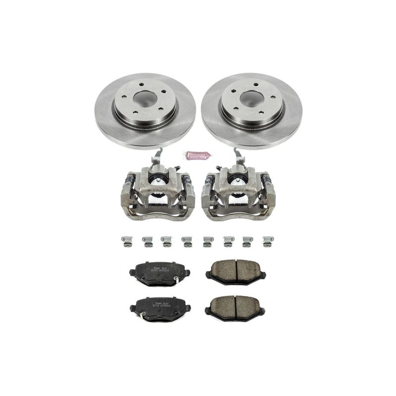 PSB Autospecialty Kit w/Cals - Power Stop 2013 Dodge Journey Rear Autospecialty Brake Kit w/Calipers