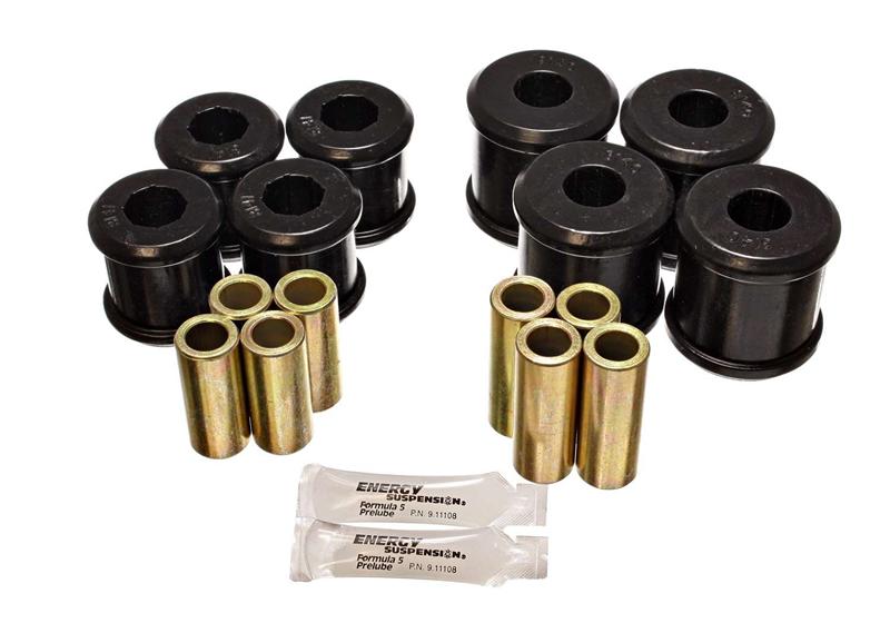 ES Cntrl Arm Bushings - Black - Energy Suspension Ford Rear Control Arm Bushing Set - Black
