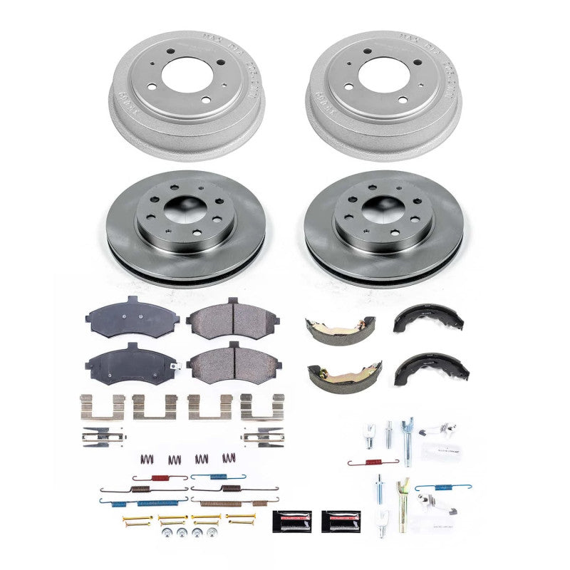 PSB Autospecialty Kit - Power Stop 2002 Hyundai Elantra Front & Rear Autospecialty Brake Kit