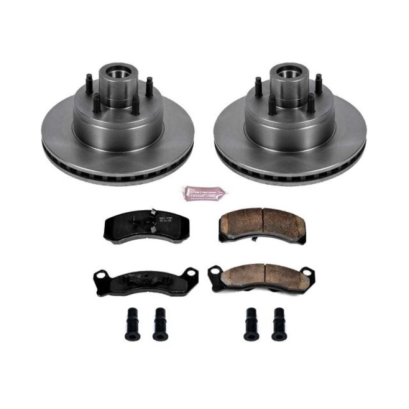 PSB Autospecialty Kit - Power Stop 90-91 Mercury Colony Park Front Autospecialty Brake Kit