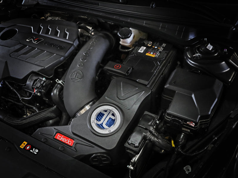 AFE Takeda Momentum Intake - aFe Takeda Momentum Pro 5R Cold Air Intake System 2022 Hyundai Elantra N