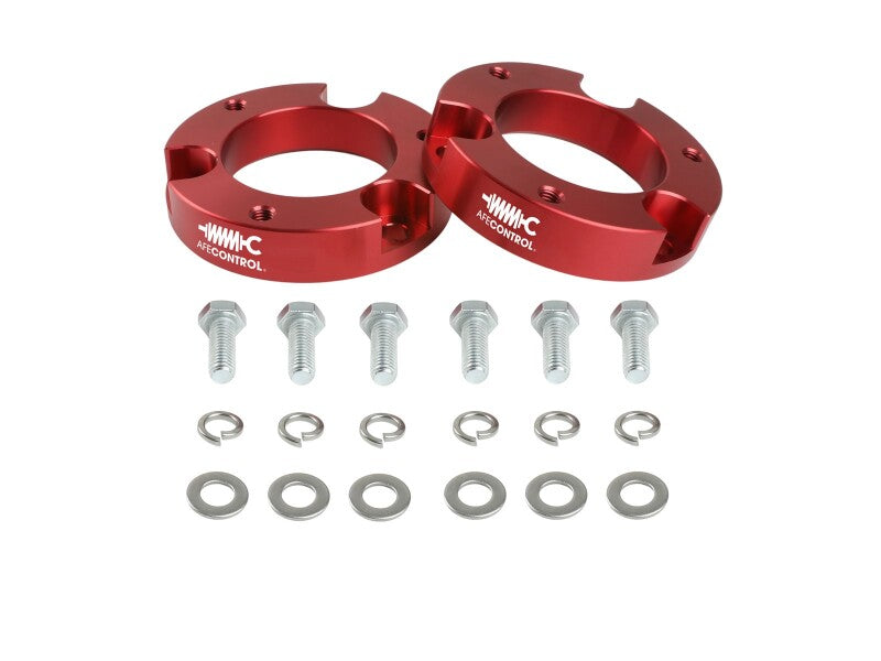 AFE Leveling Springs - aFe CONTROL 2.0 IN Leveling Kit 05-21 Toyota 4Runner/FJ Cruiser/Tacoma - Red