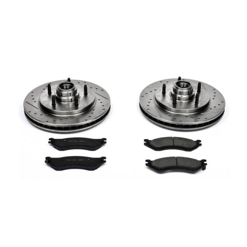 PSB Z23 Evolution Kit - Power Stop 97-00 Ford Expedition Front Z23 Evolution Sport Brake Kit