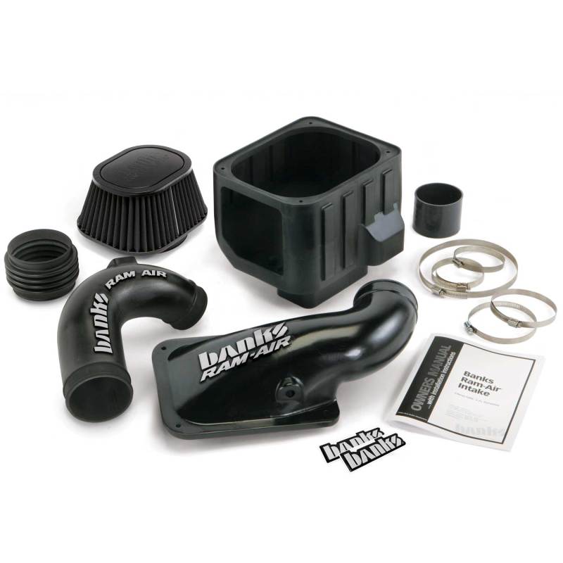 GBE Ram-Air Intake Systems - Banks Power 04-05 Chevy 6.6L LLY Ram-Air Intake System - Dry Filter