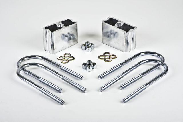 BT Lowering Block Kit - Belltech LOWERING BLOCK KIT 3inch WITH 2 DEGREE ANGLE