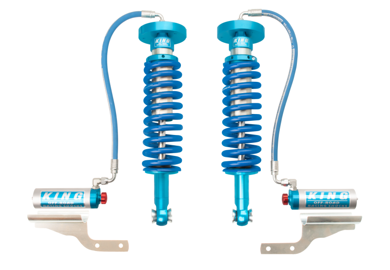 KIN 2.5 Coilovers - King Shocks 09-13 Ford F150 2WD/4WD Front 2.5 Dia Remote Reservoir Coilover w/Adjuster (Pair)