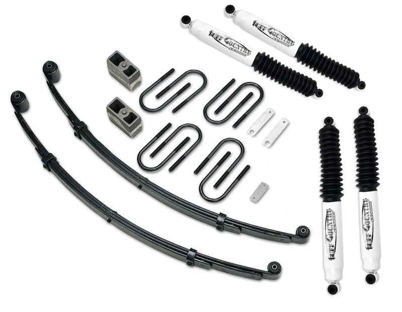 TUF Lift Kits - Tuff Country 88-91 Chevy Suburban 3/4 Ton 4wd 3in Lift Kit Heavy Duty (SX8000 Shocks)