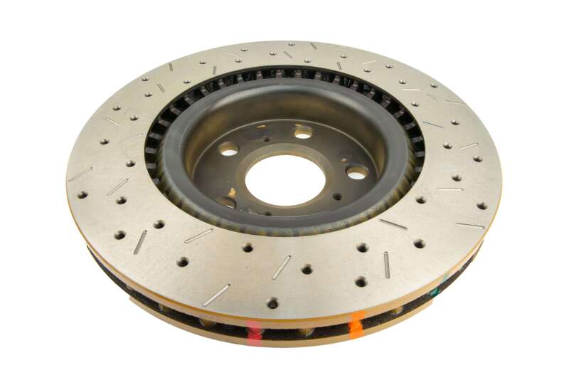 DBA 4000 Slot&Drill Rotors - DBA 09 Pontiac G8 V8 6.0L Front Drilled & Slotted 4000 Series Rotor