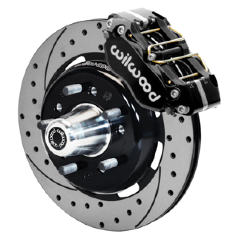WIL Dynapro Brake Kit - Wilwood 55-57 Chevy Bel Air Dynapro 4 Kit, 5 x 4.50in/4.75in Hub - D&S